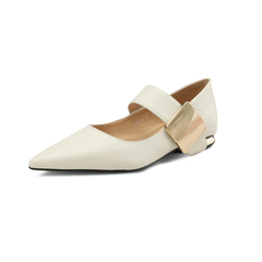 Naybi Women's Pointed Toe Dress Flats
