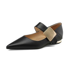 Naybi Women's Pointed Toe Dress Flats