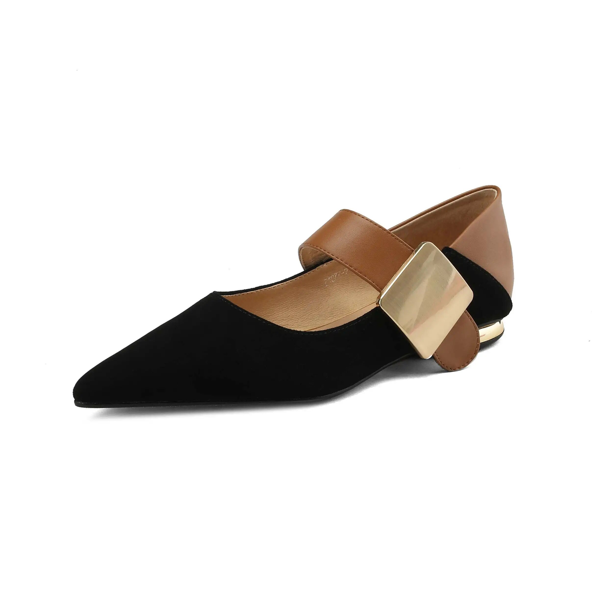 Naybi Women's Pointed Toe Dress Flats