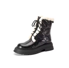 Yamy Women's Ankle Wool Boots