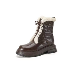 Yamy Women's Ankle Wool Boots