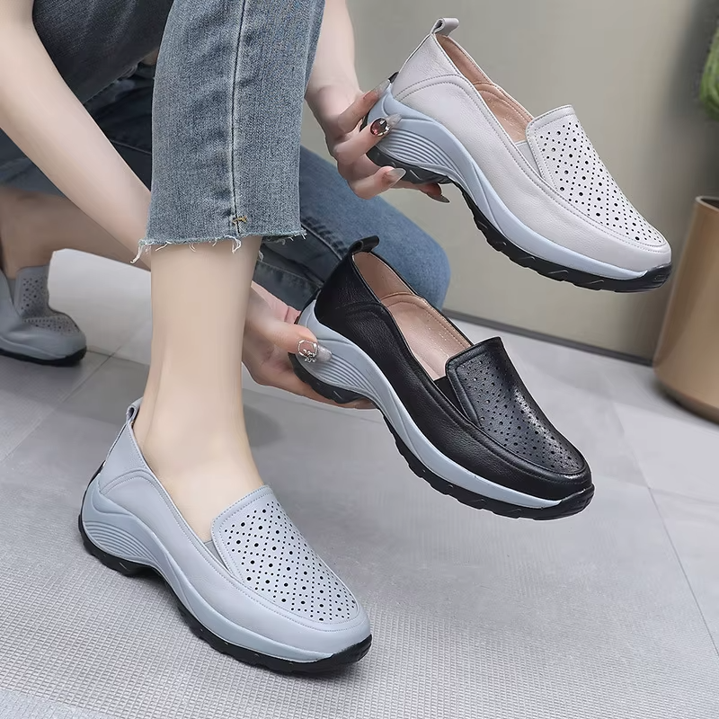 Yanny Women's Platform Light Loafers