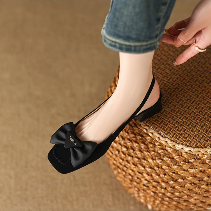 Ylaria Women's Square Toe Sandals