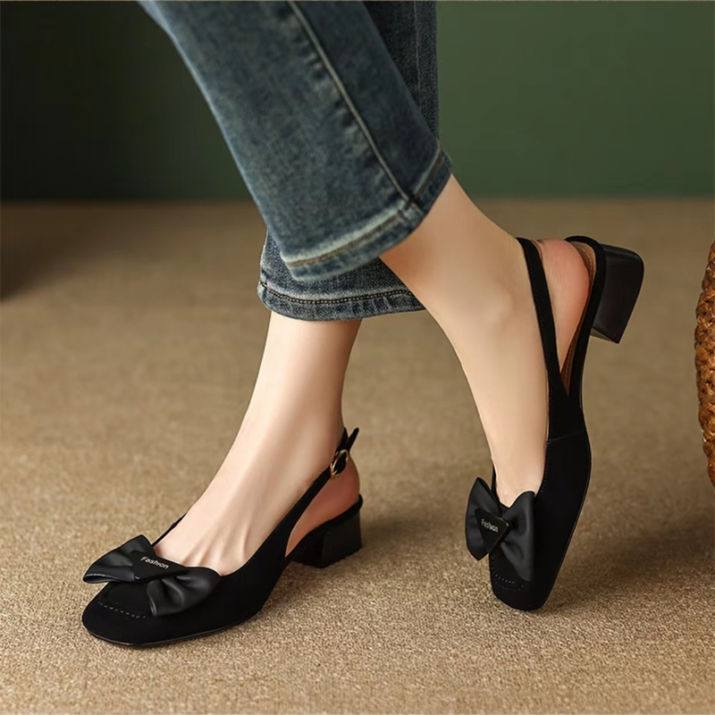 Ylaria Women's Square Toe Sandals